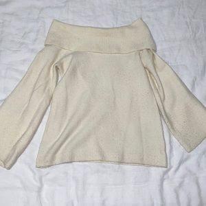 Ann Taylor Off-Shoulder Sweater